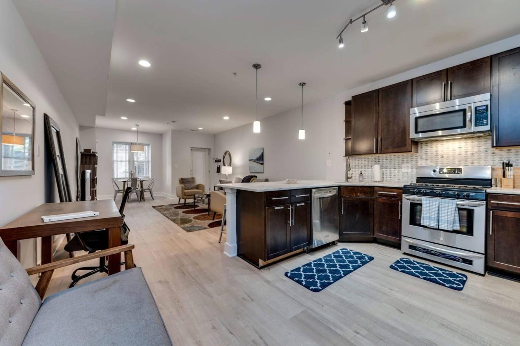 Luxe 2Bd2Ba Townhouse In Hip Area - Near Metro Apartment Washington Luaran gambar