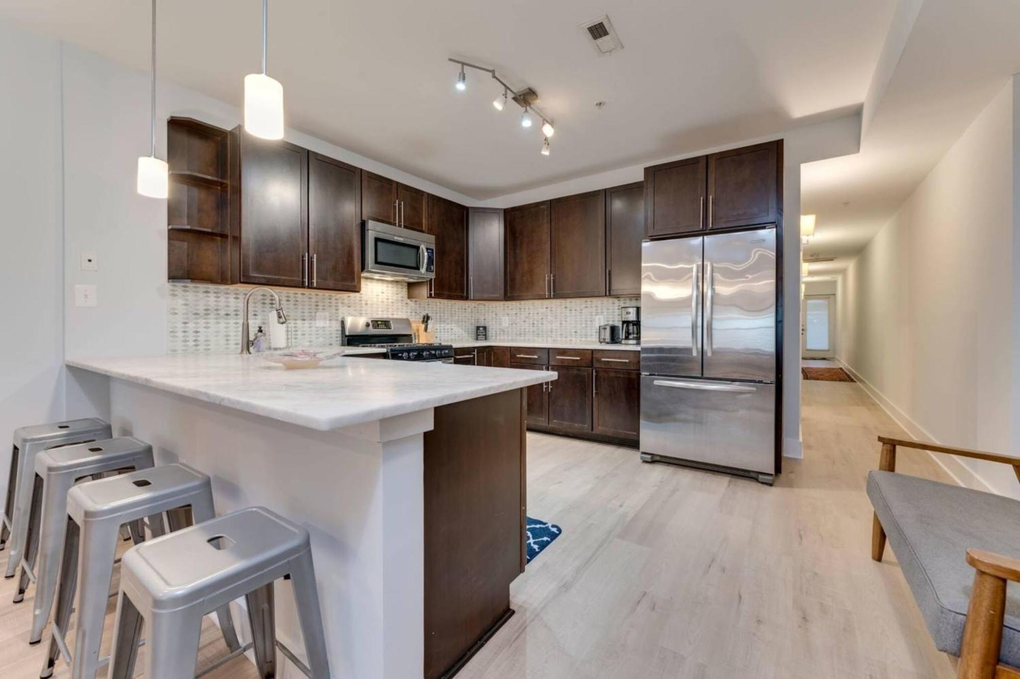Luxe 2Bd2Ba Townhouse In Hip Area - Near Metro Apartment Washington Luaran gambar
