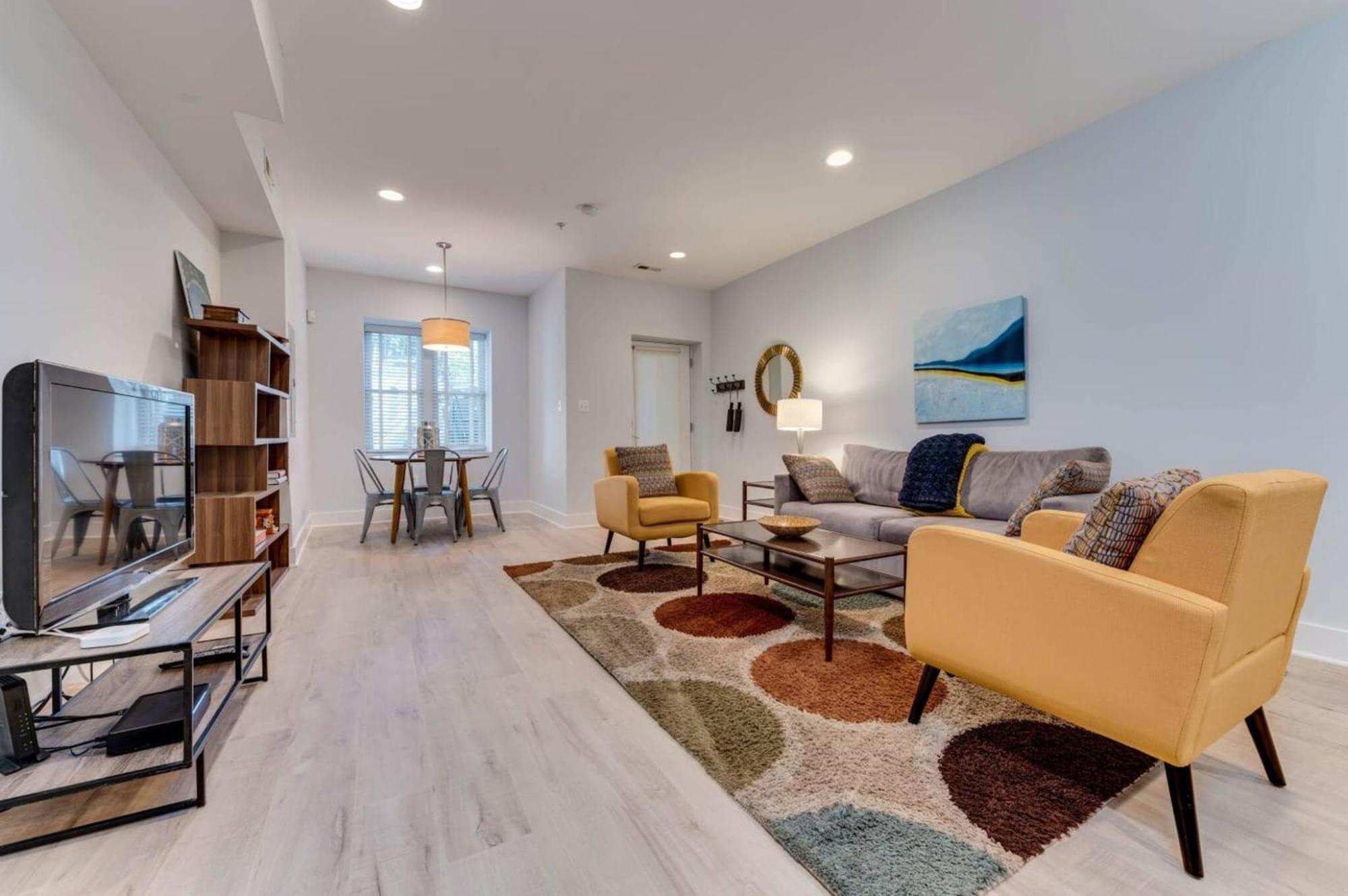 Luxe 2Bd2Ba Townhouse In Hip Area - Near Metro Apartment Washington Luaran gambar